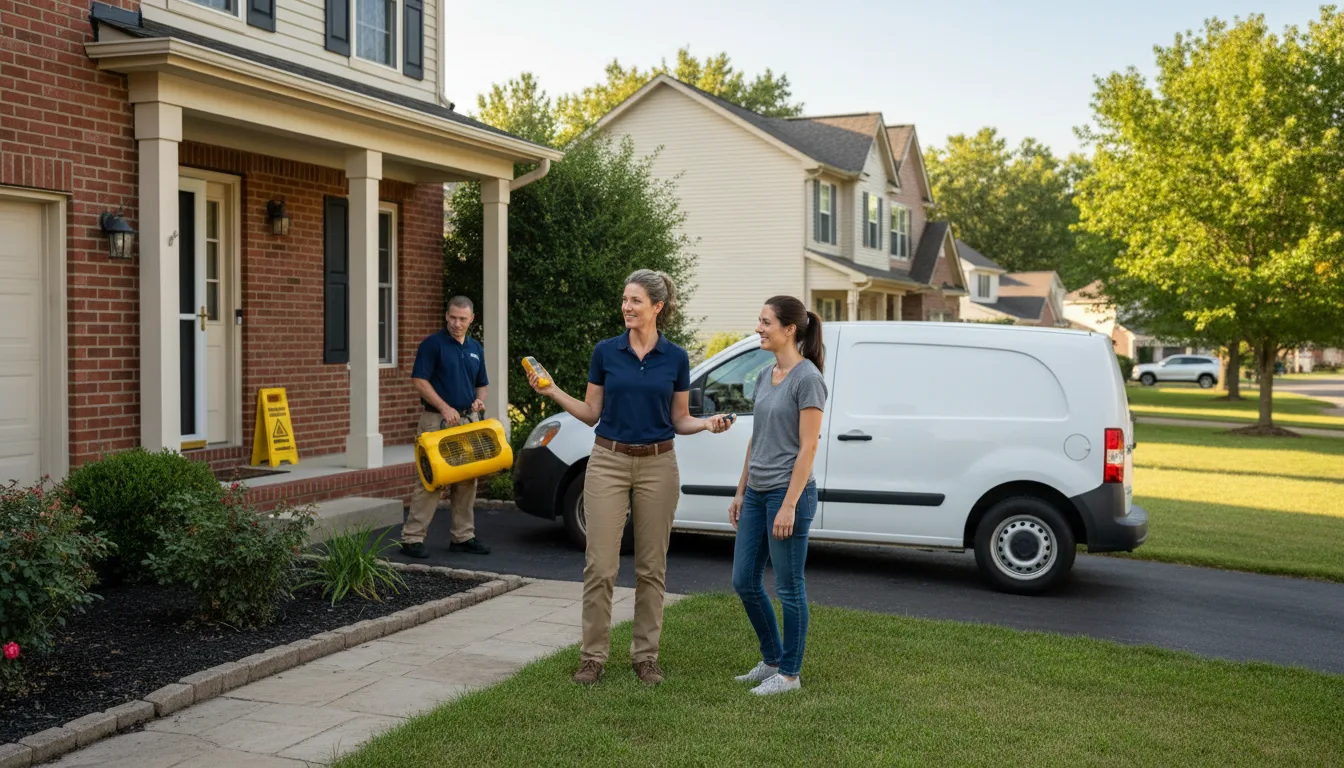 Water restoration image for Emergency Water Damage Restoration in Julian, NC
